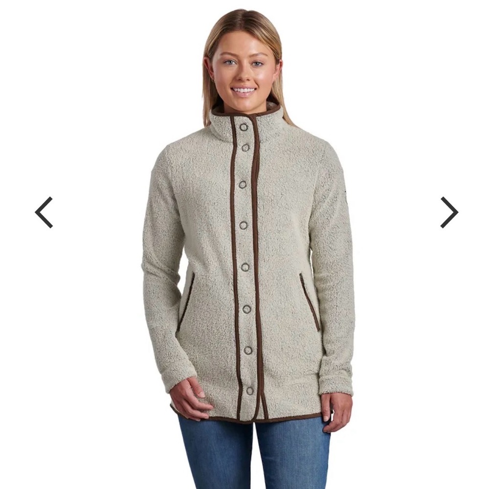Kuhl Women's Klifton Snap Long Jacket.